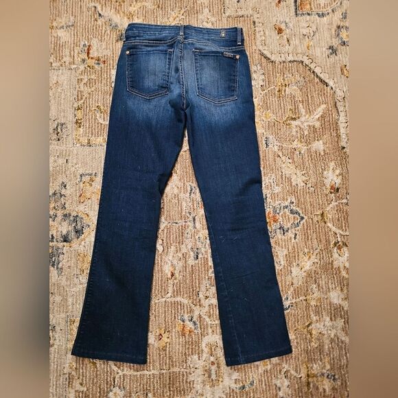 7 for all mankind skinny bootcut sz 27, with 29" inseam,  like new - Picture 1 of 6